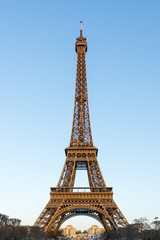 Fototapeta na wymiar Eiffel Tower, Paris, France. Top Europe Destination. 