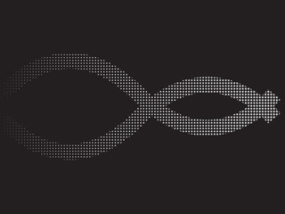 business corporate abstract loop infininfinity halftone logo - 80246960