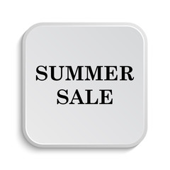 Summer sale icon