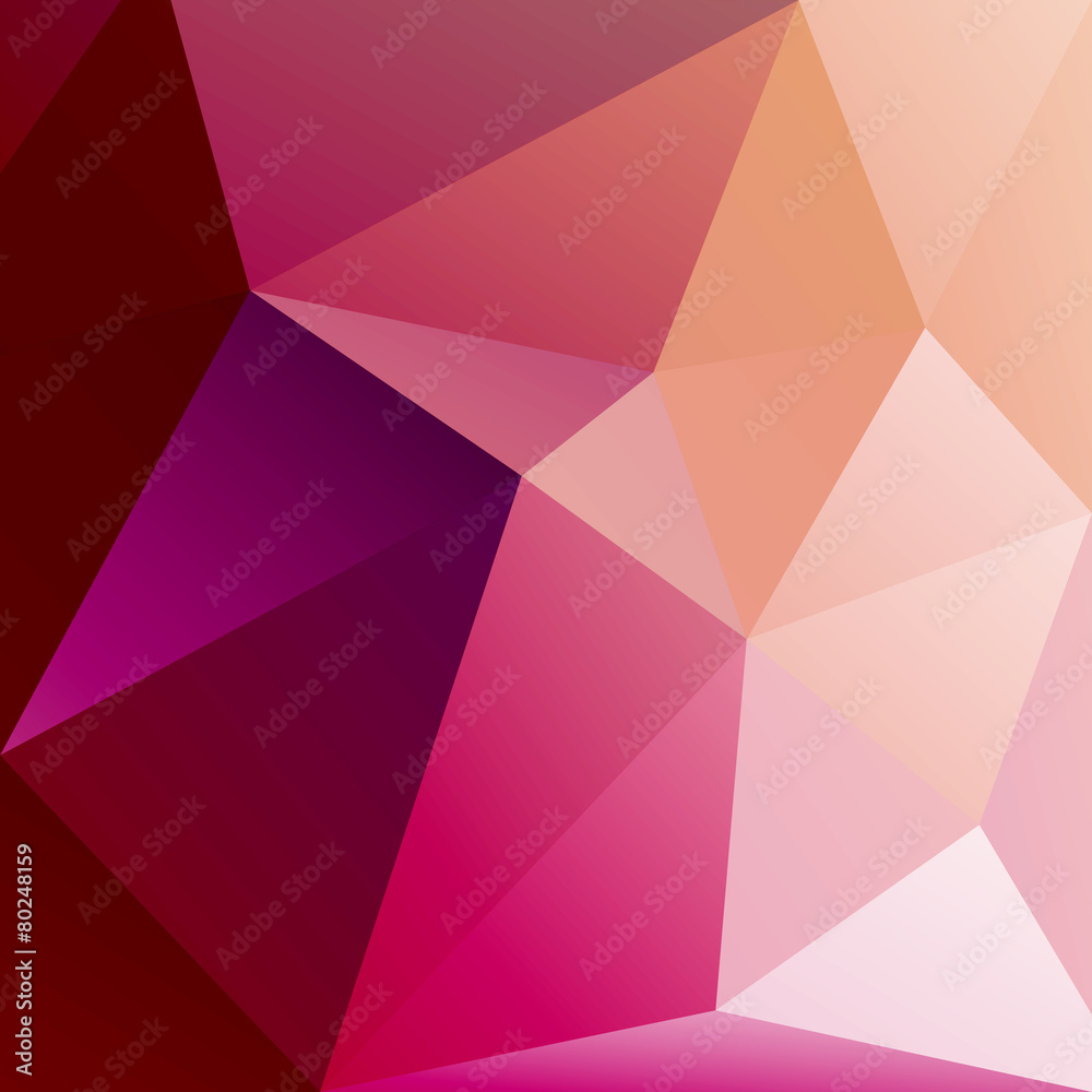 Poster abstract colorful geometric background. template brochure design