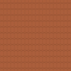 Beaver tail tile, round cut, rutted - seamless tileable