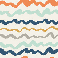 Wave seamless pattern. Summer. The Rest. Wave seamless pattern
