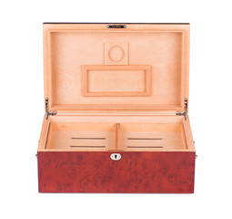 Opened humidor