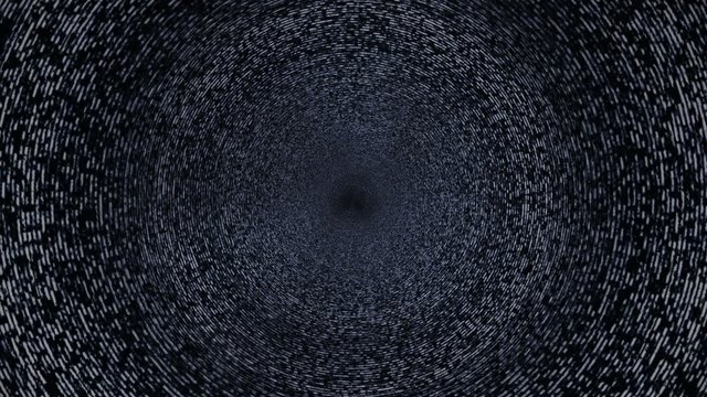 Abstract Noise Television Tunnel Background