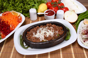 kiremitte kuşbaşı