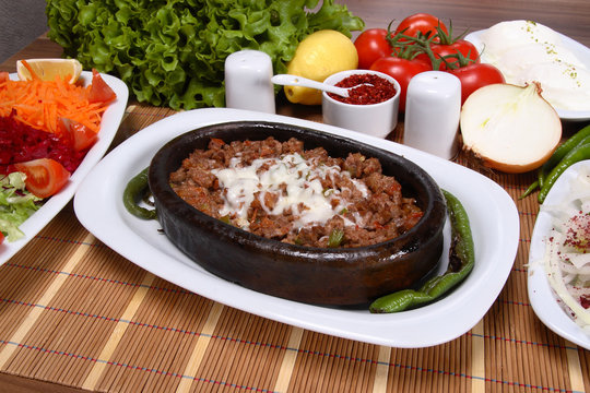 kiremitte kuşbaşı