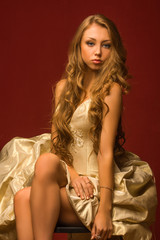 Fototapeta premium Attractive young woman