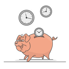 time savings made with pork and watches