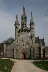 Fototapeta na wymiar Chapelle Saint-Fiacre du Faouët (Morbihan)