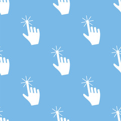 Fototapeta premium Click seamless pattern