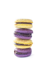 Tasty colorful macaroon