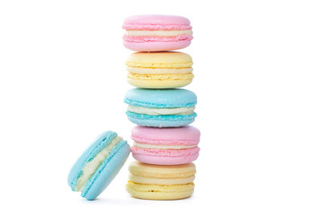Tasty colorful macaroon