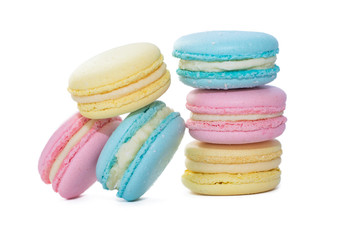 Tasty colorful macaroon