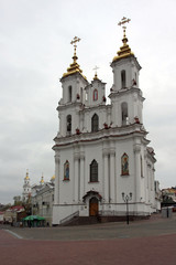 Fototapeta na wymiar Christian Church, Vitebsk, Belarus