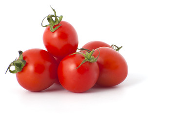 Cherry tomatoes close-up..