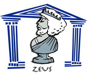 zeus, antique greek gods