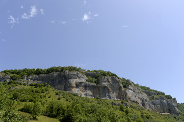 Naklejka premium Reculée de Baume-les-messieurs