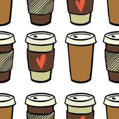 Coffee pattern.