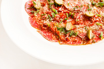beef carpaccio
