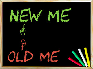 Old Me versus New Me