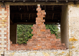the old brick wall