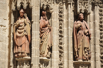 San Laureano, san marcos, san Juan, catedral de Sevilla, España