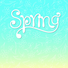 Spring Vector Illustration