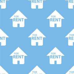 For rent seamless pattern