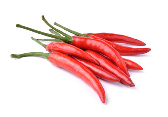 pepper (chili) isolate on white