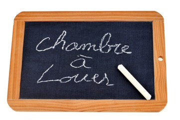 Obraz premium Chambre à louer