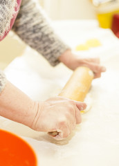 Preparing homemade pasta