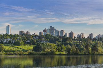 Obraz na płótnie Canvas City panorama
