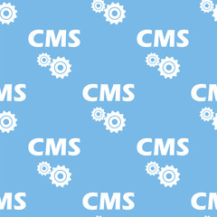 Cms seamless pattern