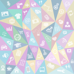 Infographic background