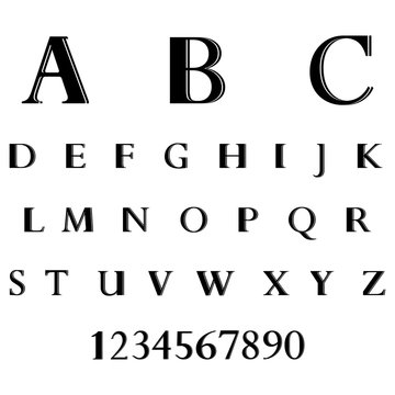 set of letters and numbers