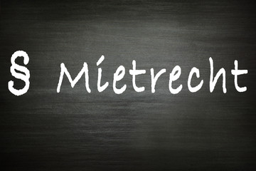 Mietrecht