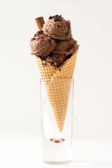 Chocolate ice cream