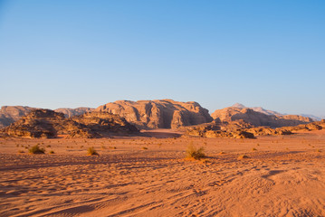 Wadi Rum desert