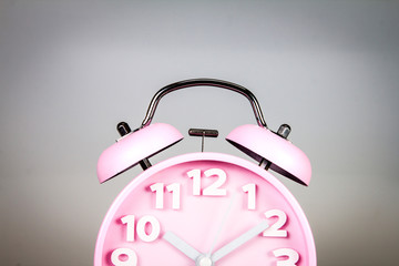 retro and vintage style of Old fashioned alarm clock