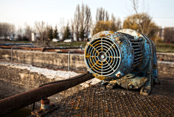 vecchio motore elettrico