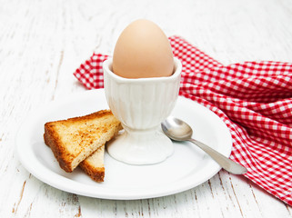 boiled eggs for breakfast