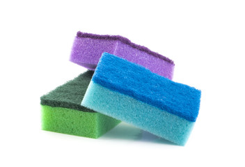 Colored sponges