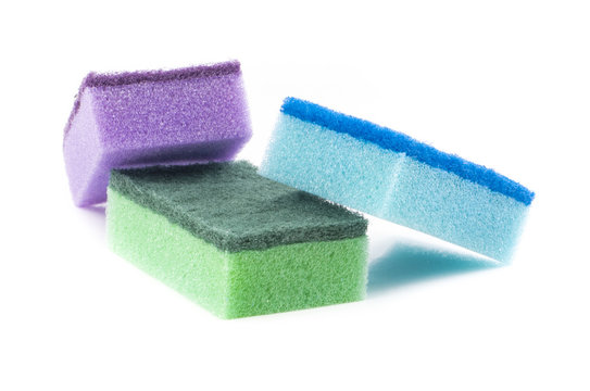 Colored sponges