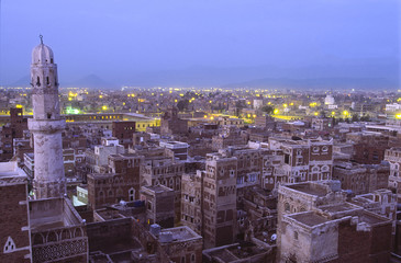 Sana, capital city of Yemen