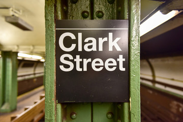 Clark Street Subway Station - Brooklyn, New York