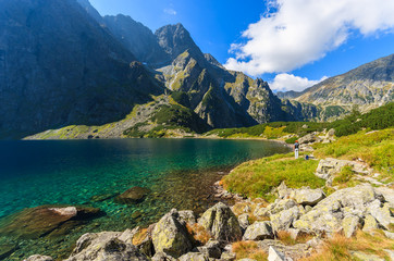 Beautiful Czarny Staw lake in summer, Tatra Mountains, Poland © pkazmierczak