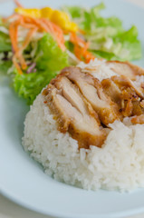 fried Chicken with rice
