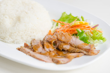 pork and rice