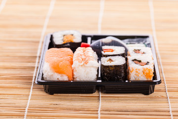 Fototapeta na wymiar Sushi tray