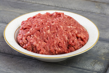 Ground beef.